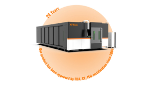 لوحة مغلقة بالكامل وأنابيب آلة القطع ليزر الليزر XT-C1530GT